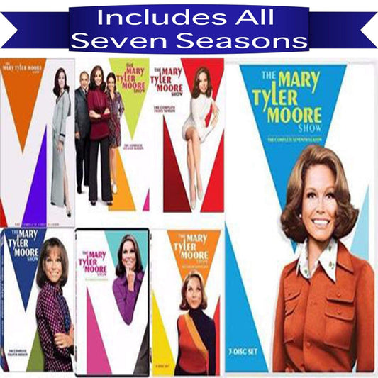 The Mary Tyler Moore Show TV Series Seasons 1-7 DVD Set