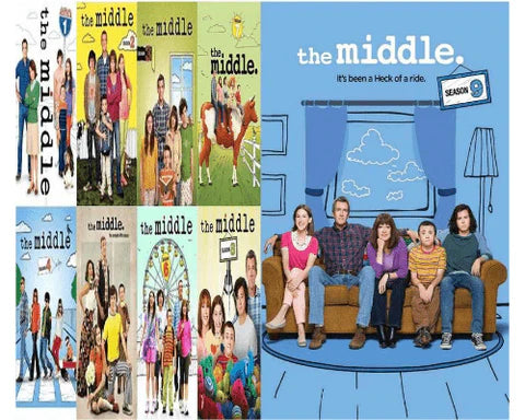 THE MIDDLE TV SERIES SEASONS 1-9 DVD SET