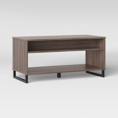 Mixed Material Coffee Table Gray - Room Essentials