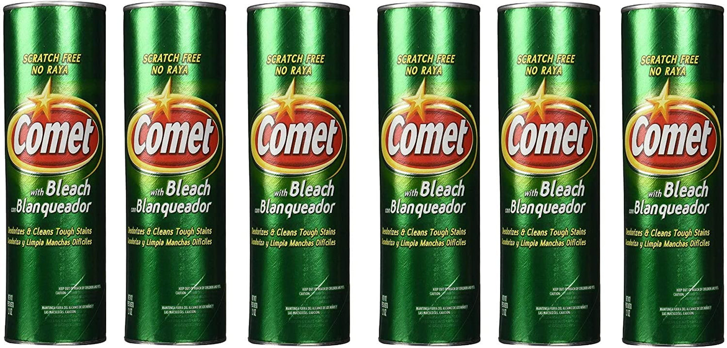 Comet 21 oz. Lemon Fresh All Purpose Cleaning Powder (6-Pack)