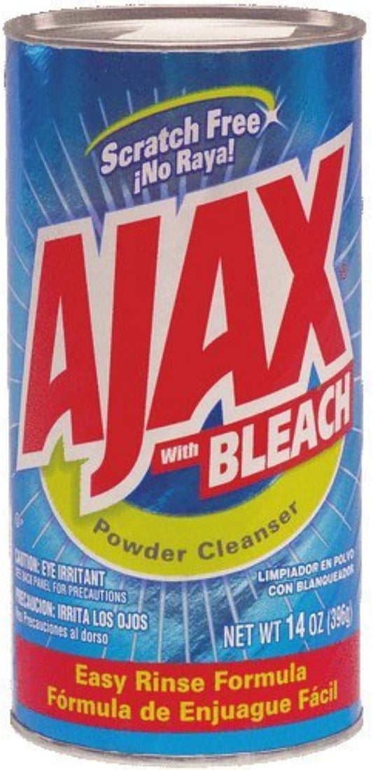 Ajax Powder Cleanser With Bleach 14 oz (Pack of 2)